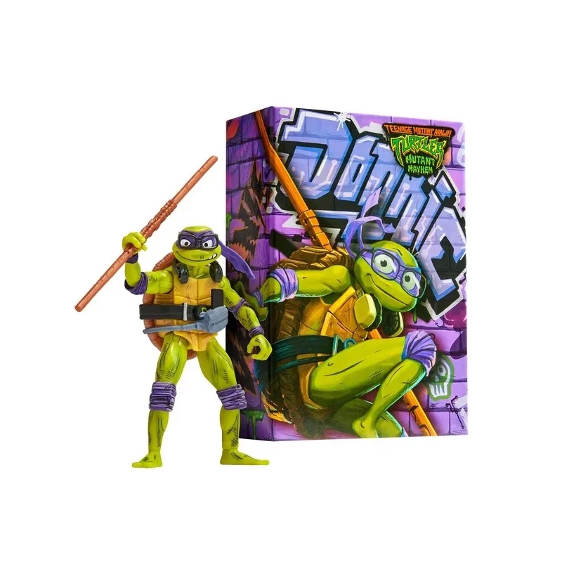 Teenage Mutant Ninja Turtles Mutant Mayhem Action Figure Donatello Comic Con Edition 18cm