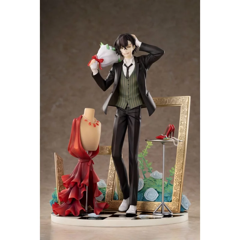 Bungo Stray Dogs Figurine 1/8 Dazai Osamu Dress Up Ver. Deluxe Edition 26cm