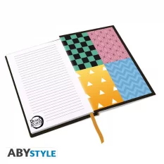Demon Slayer: Kimetsu no Yaiba Cahier A5 "Groupe" 21cm