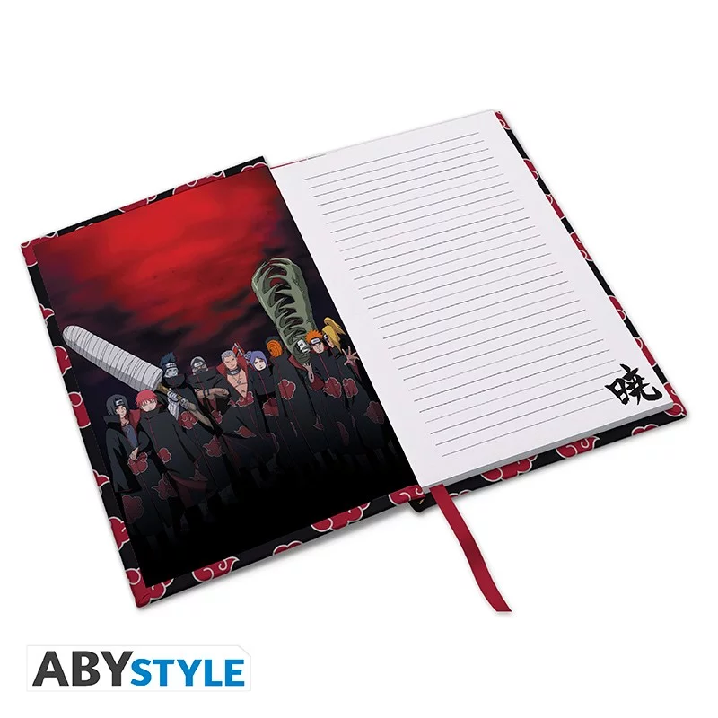 Naruto Shippuden A5 Notebook "Akatsuki" 21cm