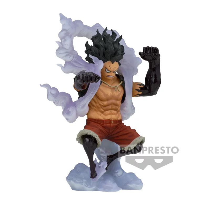 One Piece Figurine King Of Artist Monkey D Luffy Gear 4th Snakeman 14cm