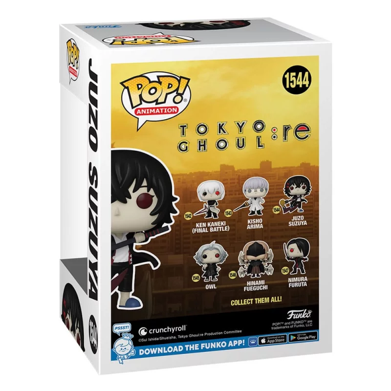 Tokyo Ghoul re POP Animation Juzo Suzuya Figure 10cm N 1544