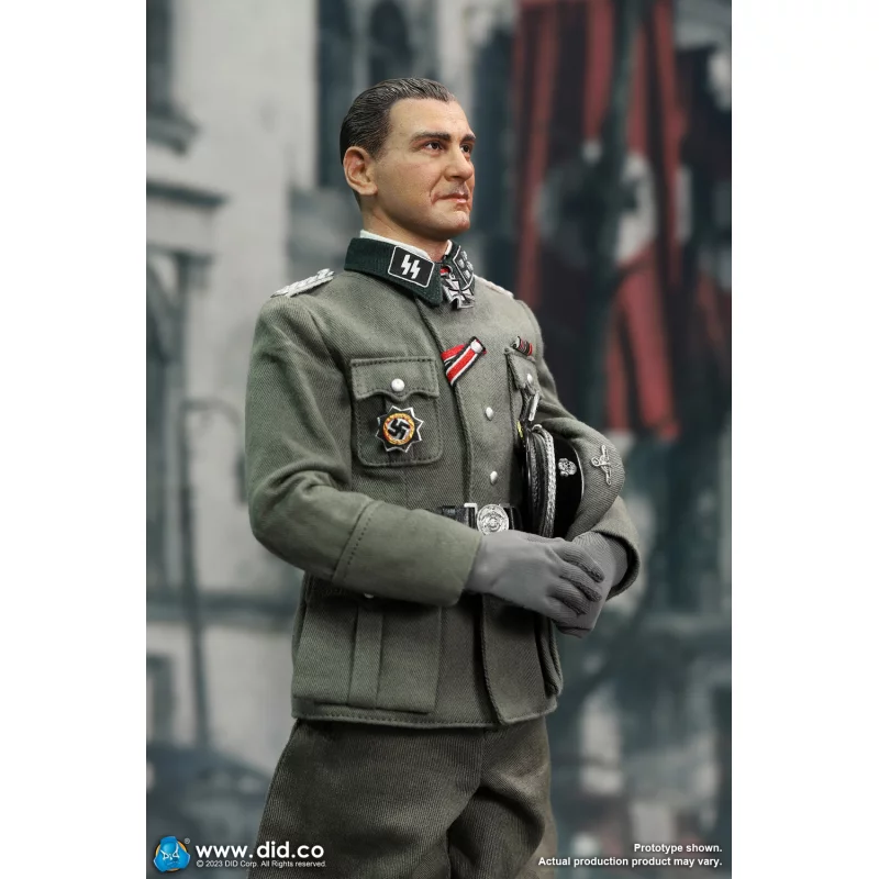 WWII German Collectible Action Figurine 1/6 Otto Skorzeny DID D80172