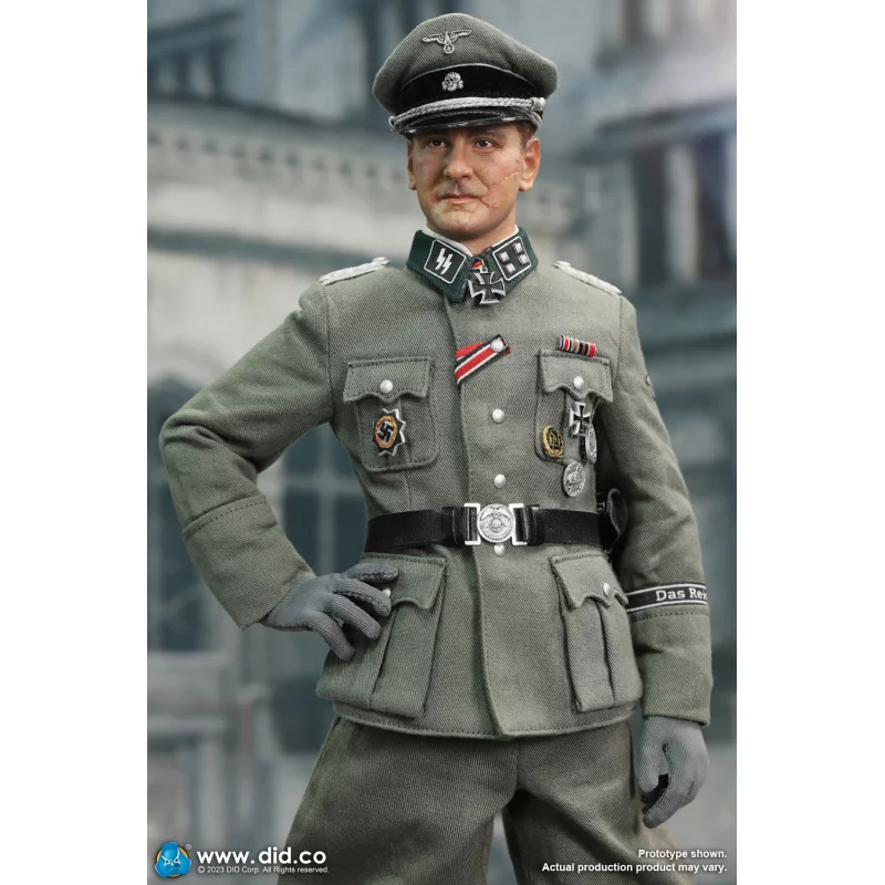 WWII German Collectible Action Figurine 1/6 Otto Skorzeny DID D80172