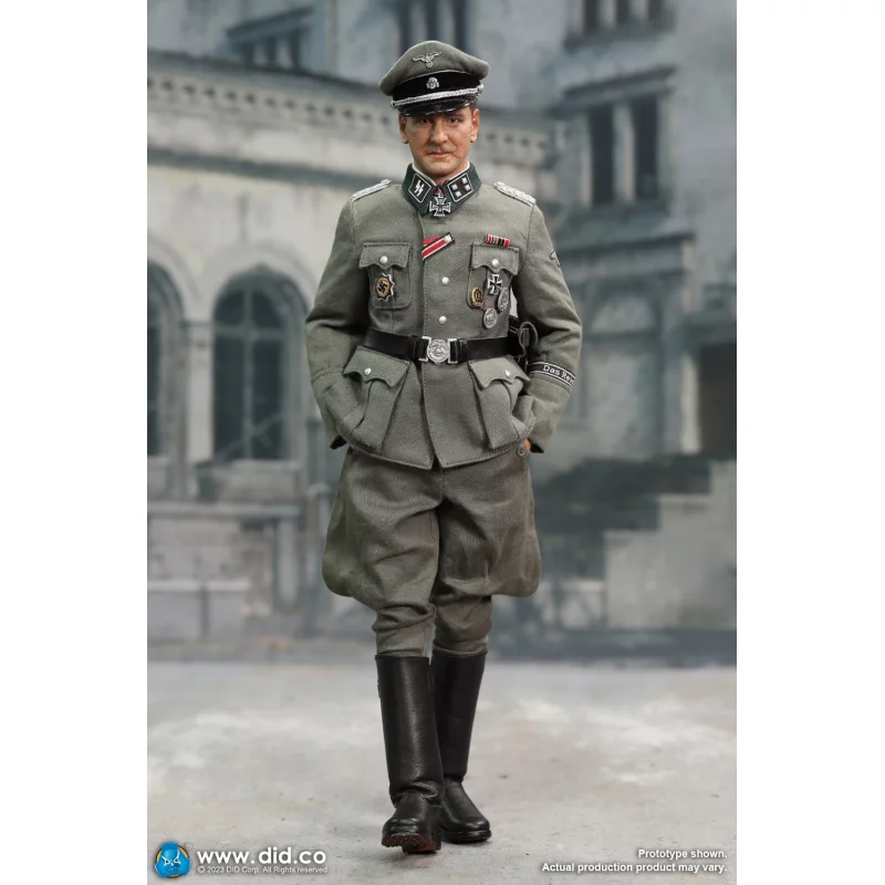 WWII German Collectible Action Figurine 1/6 Otto Skorzeny DID D80172