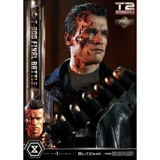 Terminator 2 Statue 1/3 T-800 Final Battle Deluxe Version 75cm