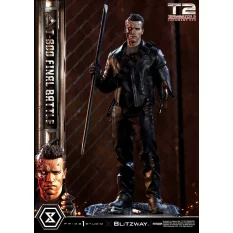 Terminator 2 Statue 1/3 T-800 Final Battle Deluxe Version 75cm