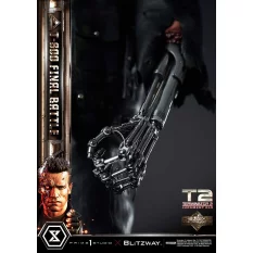 Terminator 2 Statue 1/3 T-800 Final Battle Deluxe Version 75cm