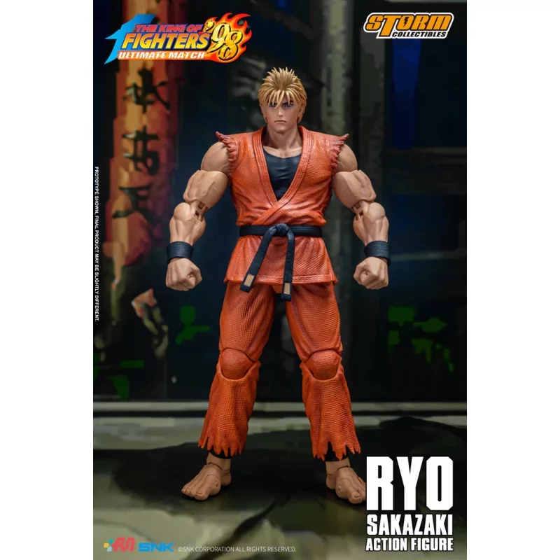 The King of Fighters 98 Ultimate Match RYO SAKAZAKI Storm Action Figure 1 12