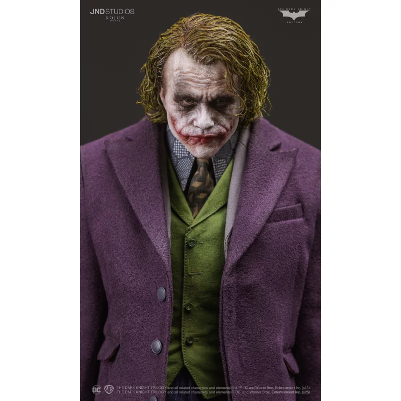 The Dark Knight Joker Heath Ledger (TYPE A) Hyperreal Figure Kojun Works JND Studios 1/6 Action Figure