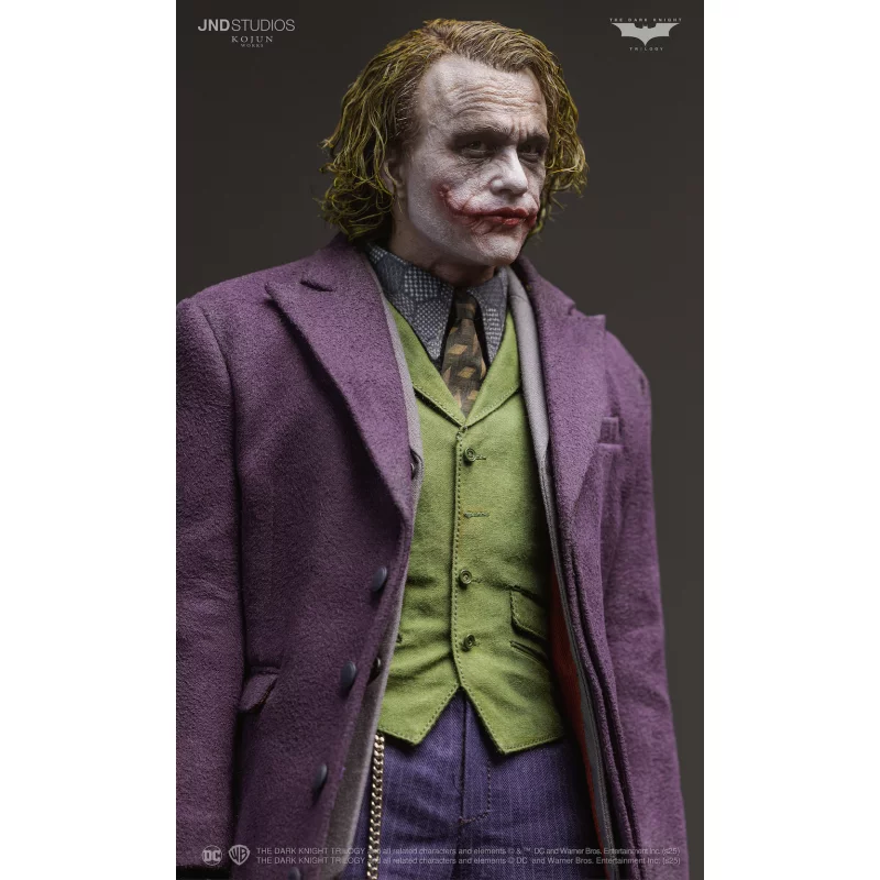 The Dark Knight Joker Heath Ledger (TYPE A) Hyperreal Figure Kojun Works JND Studios 1/6 Action Figure