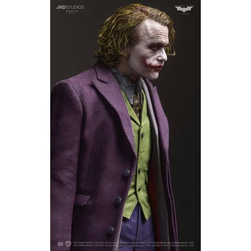The Dark Knight Joker Heath Ledger (TYPE A) Hyperreal Figure Kojun Works JND Studios 1/6 Action Figure