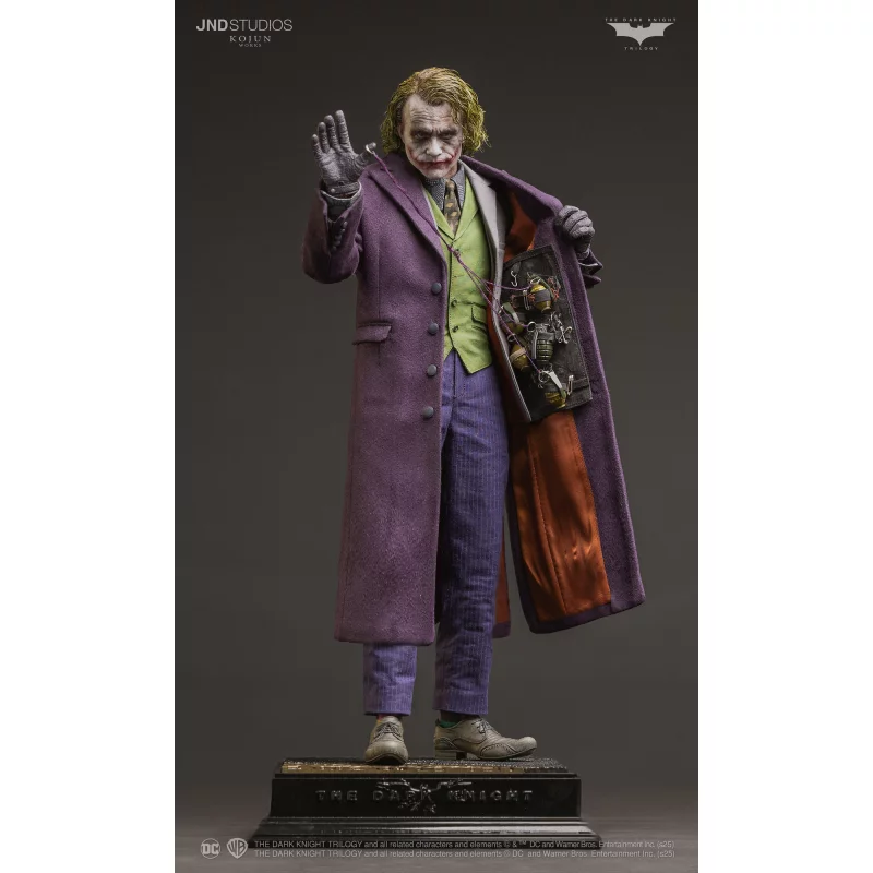The Dark Knight Joker Heath Ledger (TYPE A) Hyperreal Figure Kojun Works JND Studios 1/6 Action Figure