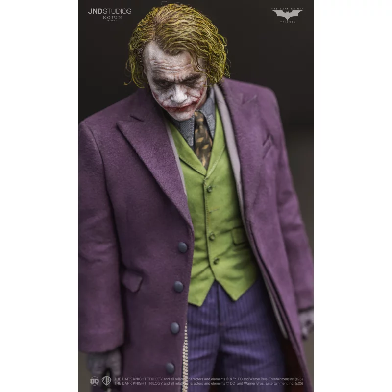The Dark Knight Joker Heath Ledger (TYPE A) Hyperreal Figure Kojun Works JND Studios 1/6 Action Figure