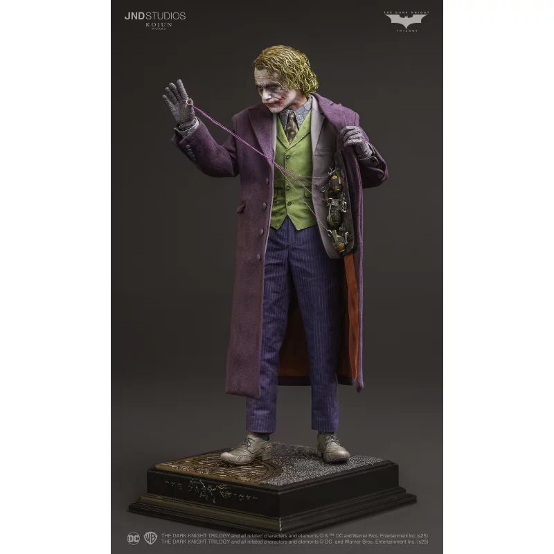 The Dark Knight Joker Heath Ledger (TYPE A) Hyperreal Figure Kojun Works JND Studios 1/6 Action Figure