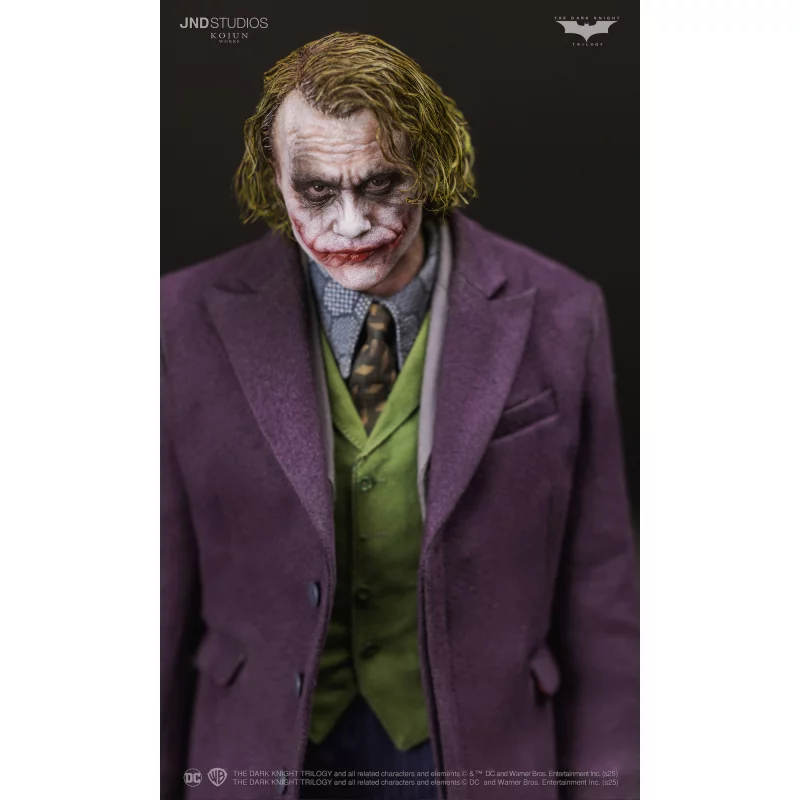 The Dark Knight Joker Heath Ledger (TYPE A) Hyperreal Figure Kojun Works JND Studios 1/6 Action Figure