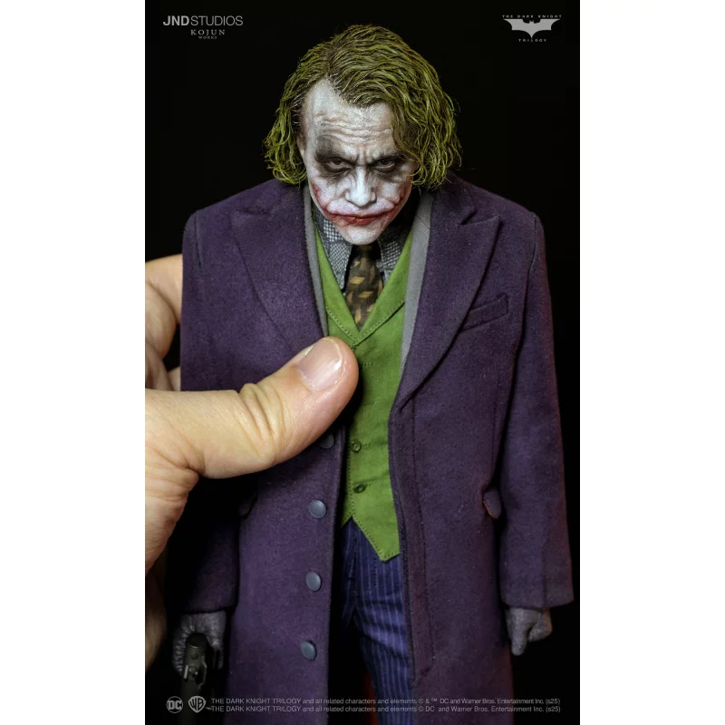 The Dark Knight Joker Heath Ledger (TYPE A) Hyperreal Figure Kojun Works JND Studios 1/6 Action Figure