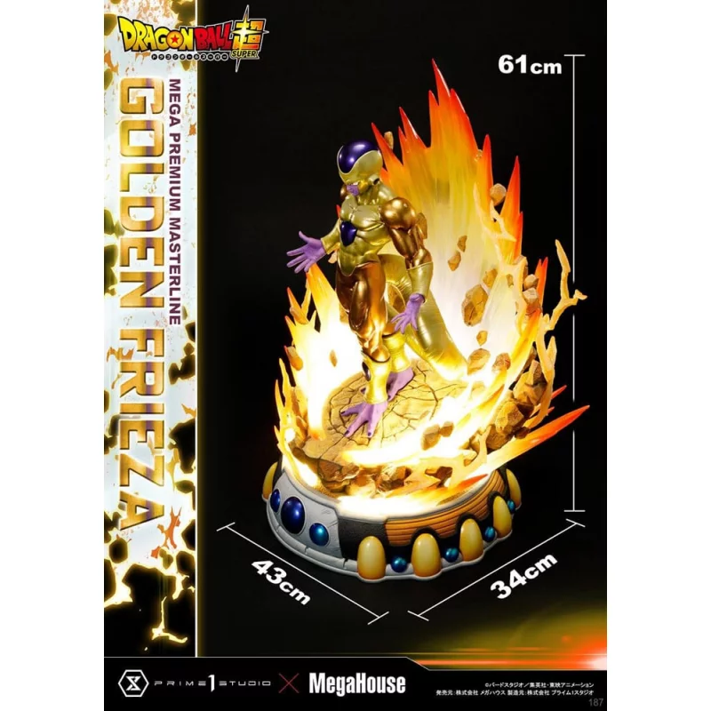 Dragon Ball Super Statue 1/4 Golden Frieza 61cm