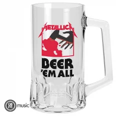 Metallica Chope Beer'Em All...