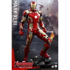 Hot Toys QS005 Avengers Age of Ultron Iron Man Mark XLIII 43 ( Robert Downey Jr. ) 1/4th scale Collectible Figure 49cm (Displayed)