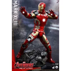 Hot Toys QS005 Avengers Age of Ultron Iron Man Mark XLIII 43 ( Robert Downey Jr. ) 1/4th scale Collectible Figure 49cm (Displayed)