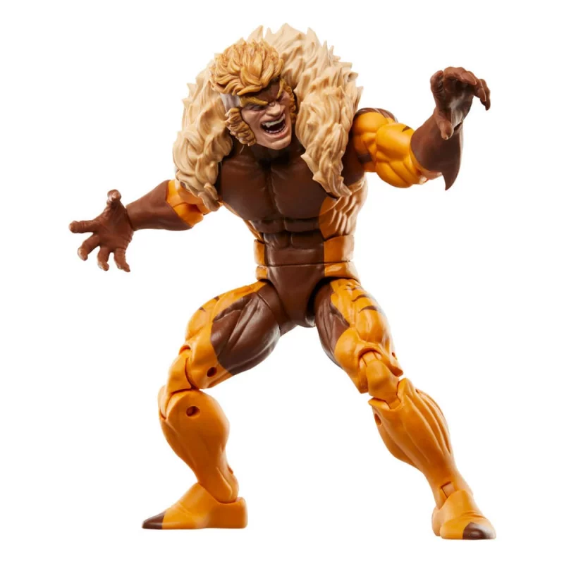 Wolverine 50th Anniversary Marvel Legends Pack de 2 Action Figurines Marvel&#039;s Logan &amp; Sabretooth 15cm
