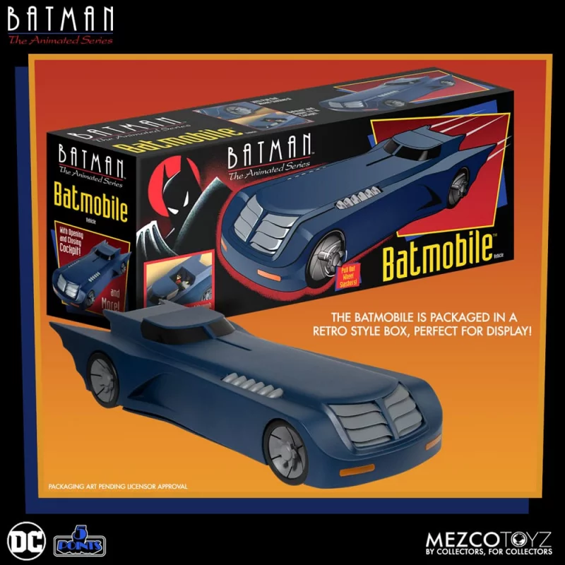 Pack Batmobile + Figurine Batman 30 Cm Batman - Batman au meilleur prix