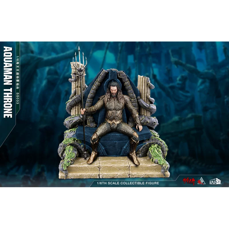 Aquaman et le Royaume perdu figurine Megafig DC Multiverse Aquaman 30 cm