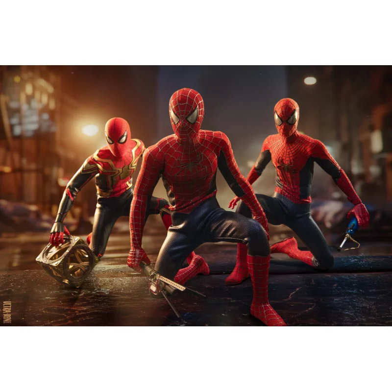 Hot Toys MMS661 Spider-Man: No Way Home Collectible Action Figurine 1/6 Friendly Neighborhood Spider-Man 30cm