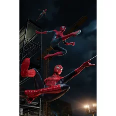 Hot Toys MMS661 Spider-Man: No Way Home Collectible Action Figurine 1/6 Friendly Neighborhood Spider-Man 30cm