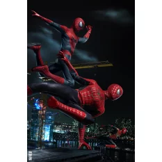Hot Toys MMS661 Spider-Man: No Way Home Collectible Action Figurine 1/6 Friendly Neighborhood Spider-Man 30cm