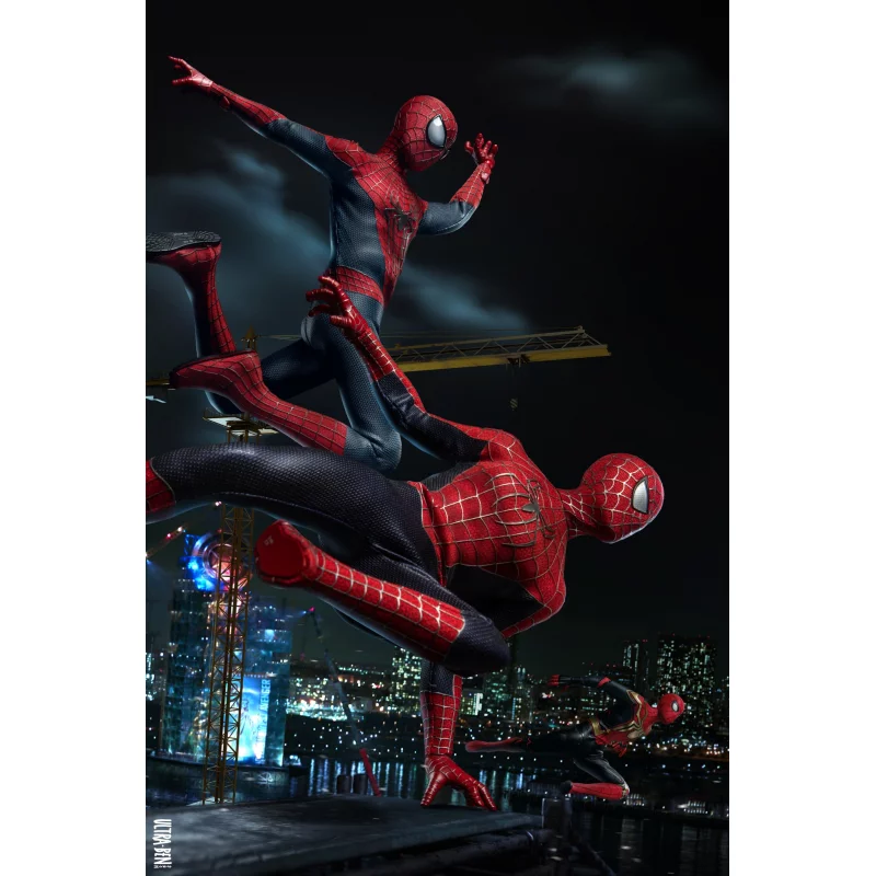 Hot Toys MMS661 Spider-Man: No Way Home Collectible Action Figurine 1/6 Friendly Neighborhood Spider-Man 30cm