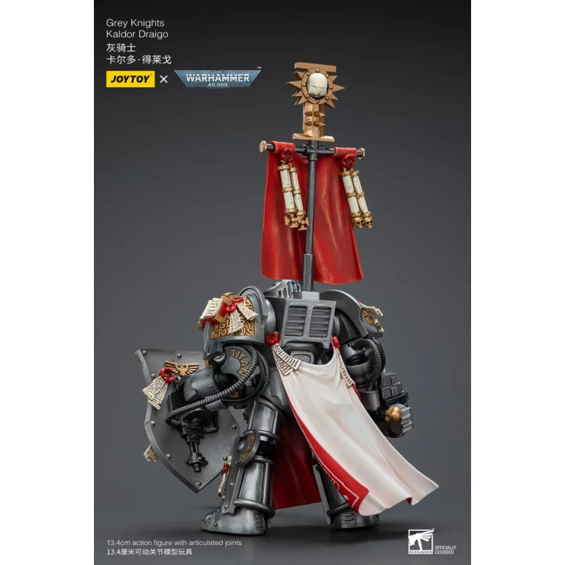 Warhammer 40k Action Figurine 1/18 Grey Knights Kaldor Draigo 13cm