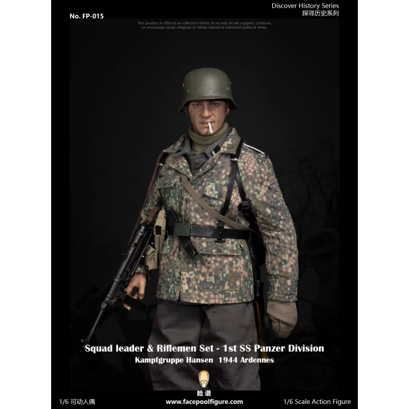 Discover History Series Squad Leader Collectible Action