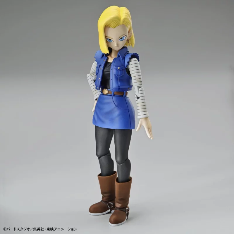 Dragonball Z figurine Plastic Model Kit Figure-rise Standard C-18 ( Android 18 ) 15 cm