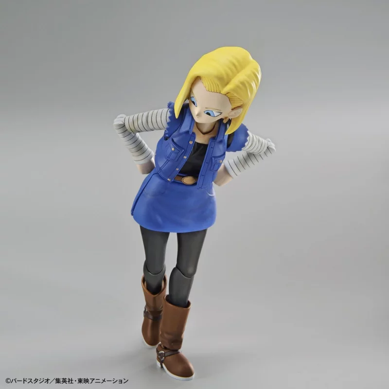 Dragonball Z figurine Plastic Model Kit Figure-rise Standard C-18 ( Android 18 ) 15 cm