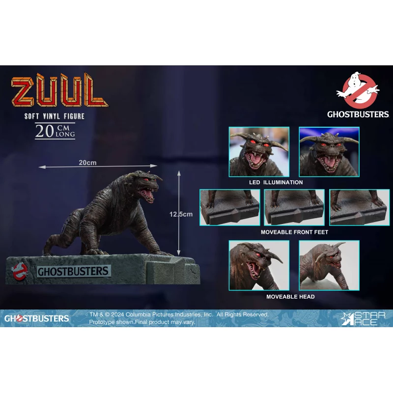 SOS Fantômes (Ghostbusters) Zuul Terror Dog Deluxe Cerbère de la Porte Version Soft Vinyl Statue 1/8