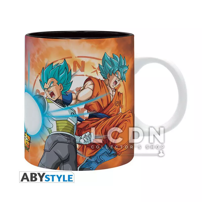 Son Goku Vegeta and Broly Mug Dragon Ball Super Super Hero 320 ml