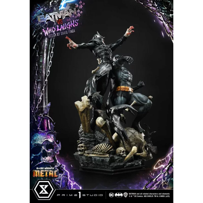 Dark Nights: Metal Statue 1/4 Batman VS Batman Who Laughs 67cm
