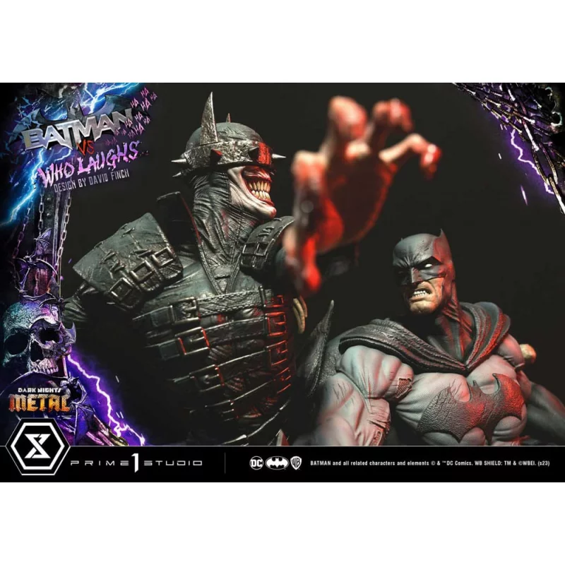 Dark Nights: Metal Statue 1/4 Batman VS Batman Who Laughs 67cm