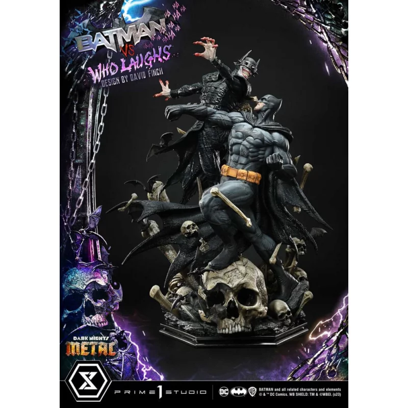 Dark Nights: Metal Statue 1/4 Batman VS Batman Who Laughs 67cm