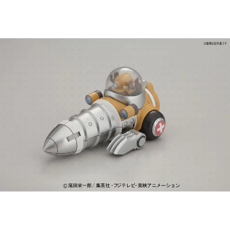 ONE PIECE Chopper Robot n°4 Chopper Drill Model Kit PVC 10cm