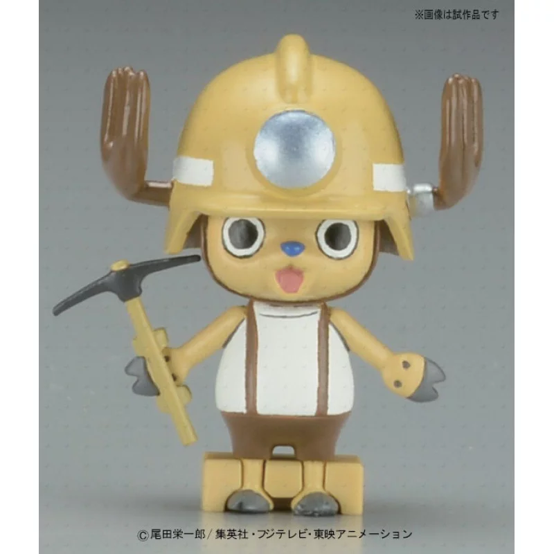 ONE PIECE Chopper Robot n°4 Chopper Drill Model Kit PVC 10cm