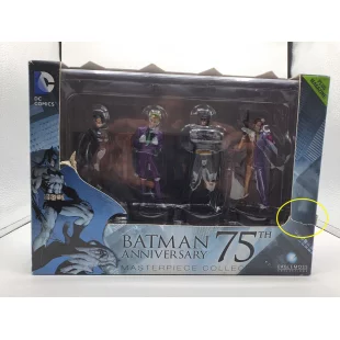 condition: new figures in box, box is damaged