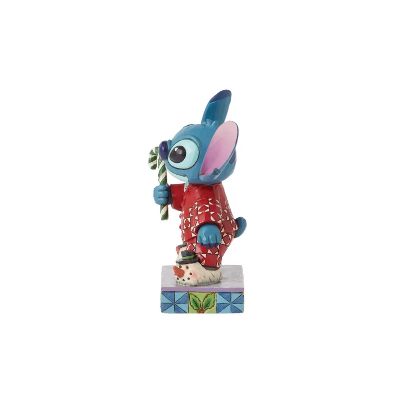 Disney Traditions Figure Christmas Stitch 12cm