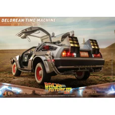 Hot Toys MMS738 Retour vers le Futur 3 III Collectible Véhicule 1/6 DeLorean Time Machine 72cm