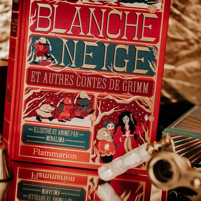 Blanche-Neige et autres contes de Grimm Book Illustration par Minalima *French*