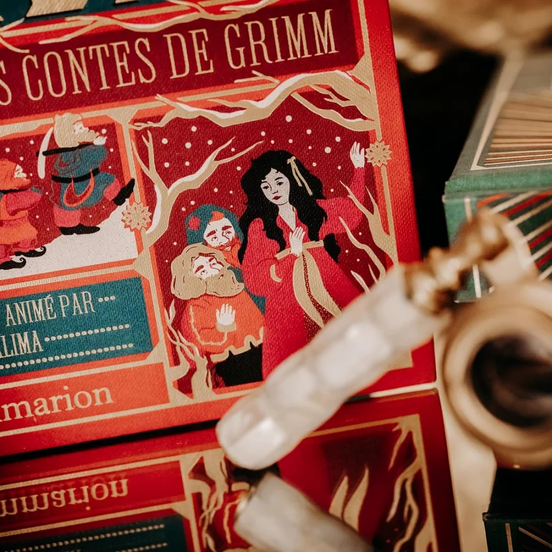 Blanche-Neige et autres contes de Grimm Book Illustration par Minalima *French*