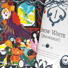 Blanche-Neige et autres contes de Grimm Book Illustration par Minalima *French*