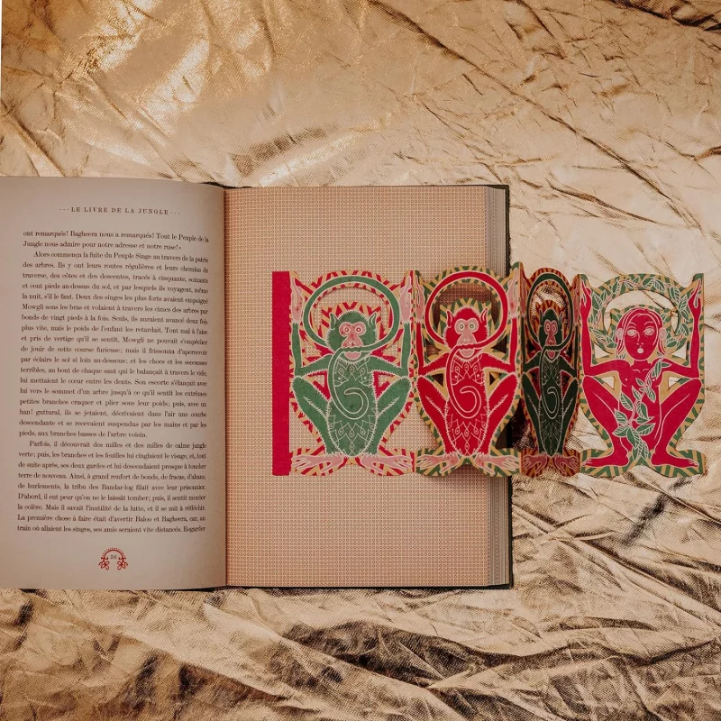 Le Livre de la Jungle Livre Illustration par Minalima *Français*